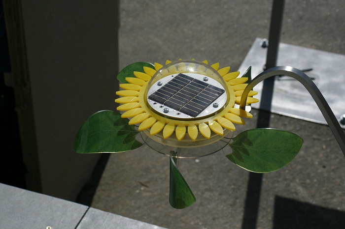 Solarne panely v slnečnici